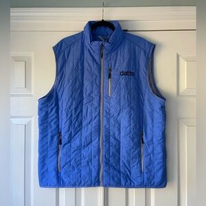 NWT Cutter & Buck Blue Quilted Vest XL